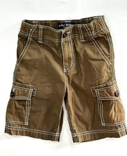 Mini Boden Boys Cargo Shorts Size 5 Adjustable Waistband
