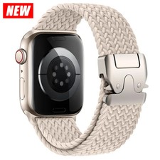 Lightweight Braided Nylon Band for Apple Watch Ultra 49mm 45mm 42mm