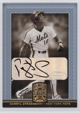 2005 Donruss Greats Gold Holofoil Signatures Darryl Strawberry #13 Auto 1l2
