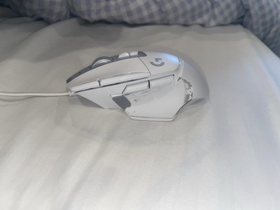 Logitech G502 X White Wired USB Gaming Mouse.