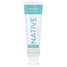 Whitening Toothpaste, Fluoride Free, Wild Mint Peppermint Oil, 4.1 oz 116 g
