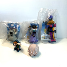 Burger King Hunchback of Notre Dam Figures 3 New and Sealed 1 Loose  Disney PVC
