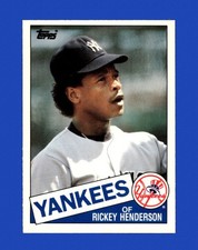 1985 Topps Traded Set-Break # 49T Rickey Henderson NM-MT OR BETTER *GMCARDS*