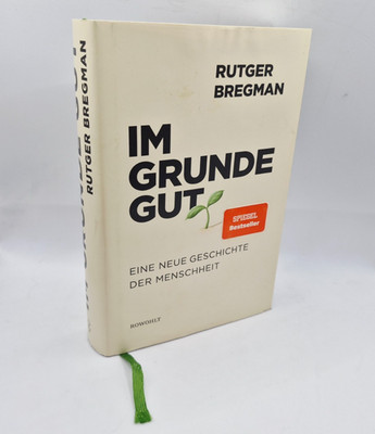 Im Grunde Gut - Rutger Bregman - Buch gebunden 2020 - sehr guter Zustand