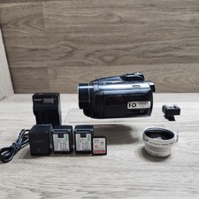 Canon VIXIA HG21 Camcorder Black AVCHD 12x Optical Zoom Bundle
