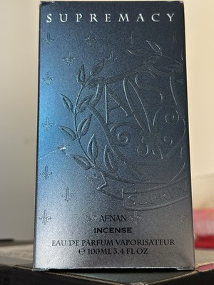 Afnan Supremacy Incense Eau de Parfum Spray Incense Scent 100ml 3.4 fl oz