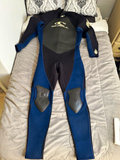 O'Neill Hammer 3/2 Mm Full Wetsuit Black/Blue Size XXL MPN 9315