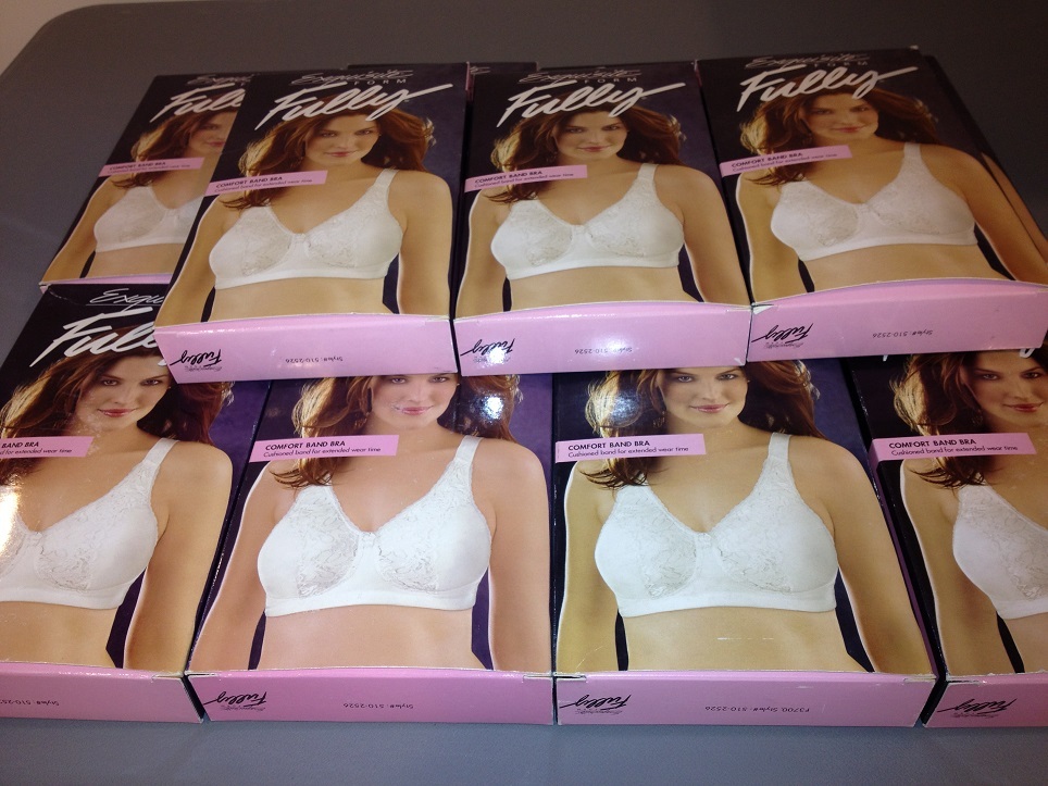 Exquisite Form Bras Fully Lace Soft Cup Bra w/ breathable comfort 2526 46DD  NWT