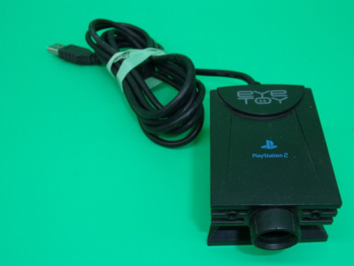 PS2 PLAYSTATION 2 EYETOY EYE TOY USB CAMERA SLEH-00031 BLACK OEM