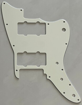 Custom For Fender Squier Affinity Jazzmaster Style Guitar Pickguard Parchmet