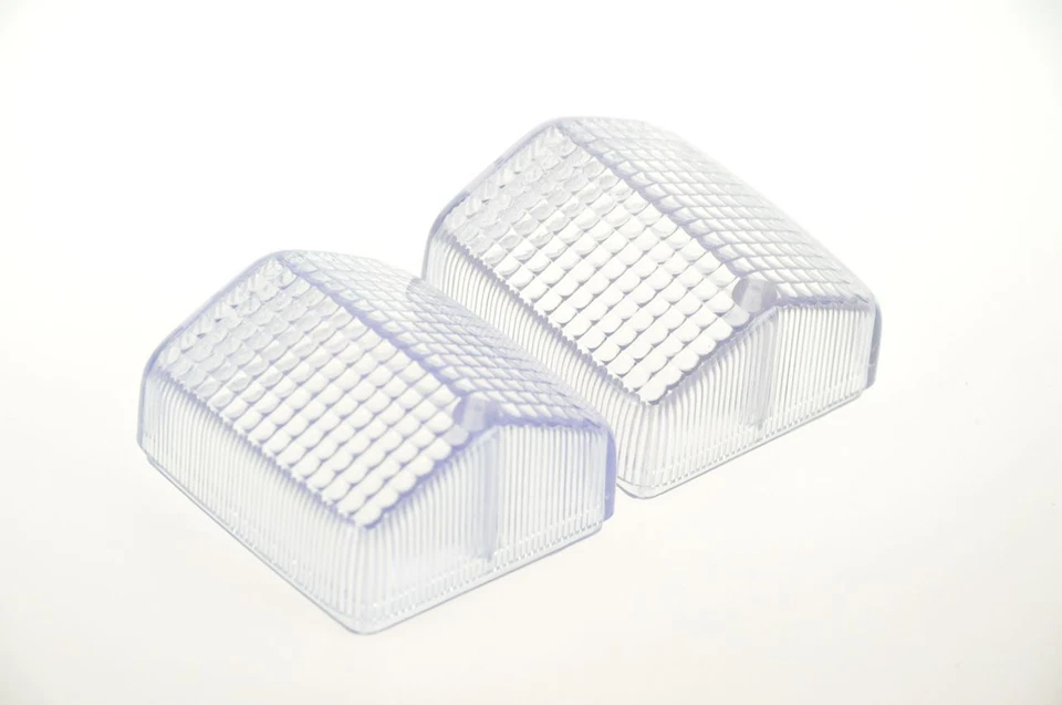 Lente señal de giro compatible con Honda CBR600F/F2/1000F CB125/250/750 XL/XR/NX250/650 transparente Foto 4 de 4