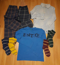 Kinderkleidung Konvolut, Junge Gr 140, Pyjamahosen, Denim Hemd, H. Potter, 8-tgl