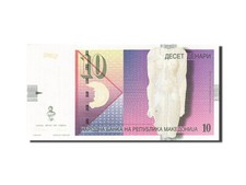 #262514 Geldschein, Mazedonien, 10 Denari, 1996, 1997, KM:14b, UNZ