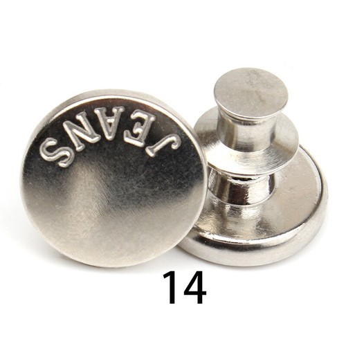 5 Pcs Metal Jeans Tack Press Snap Buttons Fastener Replacement For Jeans Craft - Picture 26 of 32