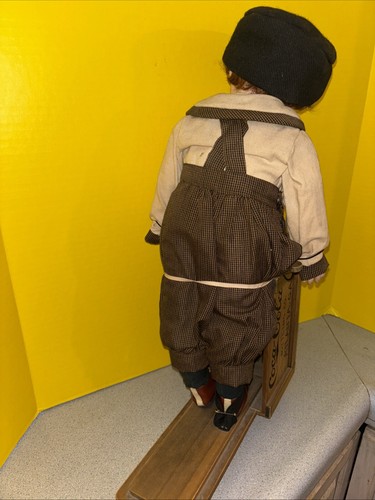 Franklin Mint DANNY 19" Porcelain Doll & Scooter COCA-COLA HEIRLOOM - Picture 14 of 14