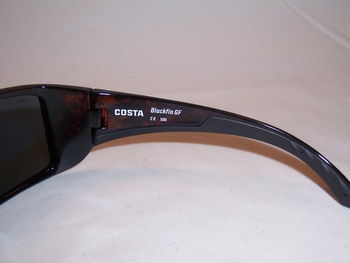NEW COSTA DEL MAR SUNGLASSES BLACKFIN OMNIFIT TORTOISE/BLUE MIRROR 580P $199 - 第 7/7 張圖片