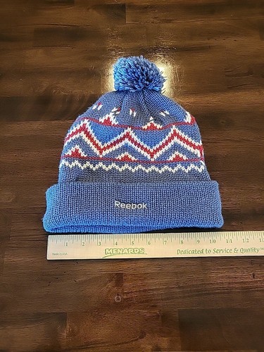 Reebok NFL New York Giants Super Bowl XLVI (46) Football Skully Beanie Cap - Picture 3 of 8
