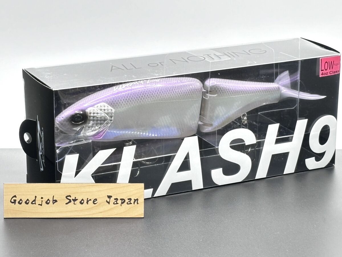 DRT KLASH 9 Low EDDY Used Near Mint With Box fishing lure F DRT KLASH 9 Low EDDY Used Near Mint With Box fishing lure F