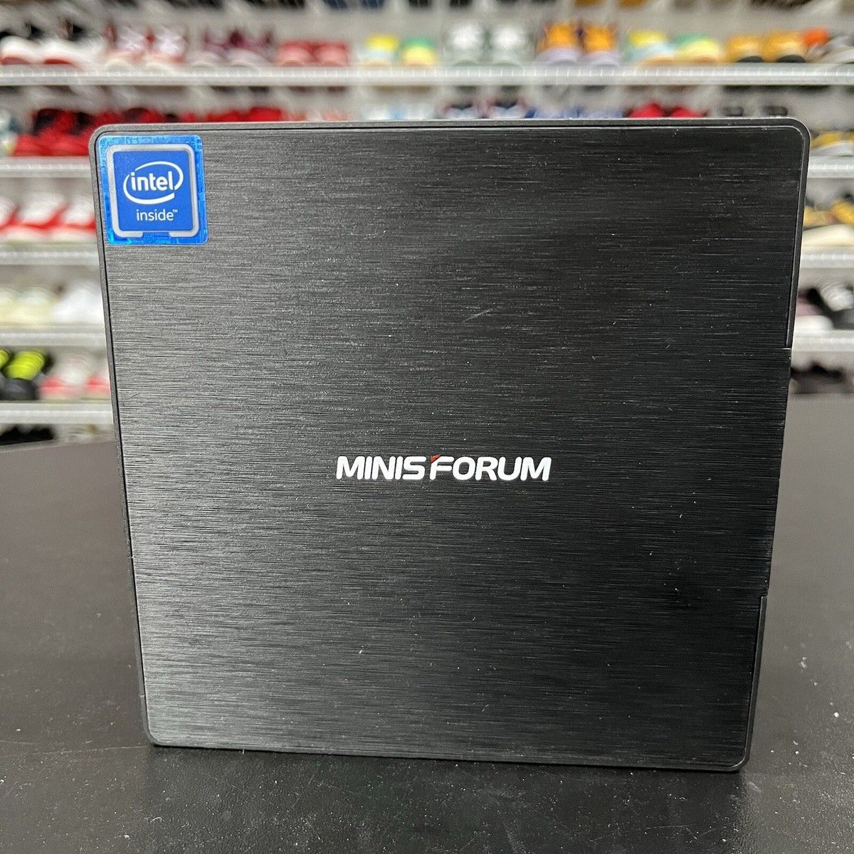 MINIS FORUM ミニPC シルバー 本体 MINISFORUM ミニPC コンパクト シルバー