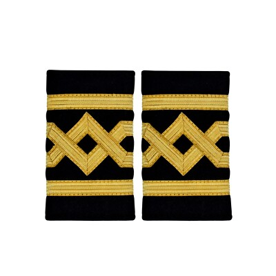 Royal Navy Epaulette Merchant Navy Slip On Soft For Chief Officer