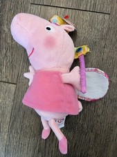 TY Peppa Pig As Princess Fairy 8” Plush Stuffed Animal Toy