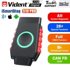 Vident iSmartDiag510 pro Bluetooth Full System Car Diagnostic Tool OBD2 Scanner