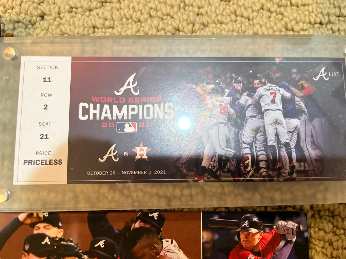 Atlanta Braves Game Ticket Gift Voucher