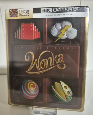 Wonka (Timothee Chalamet) 4K Ultra HD Blu-ray + Blu-ray Steelbook # UHD+BD-NEU