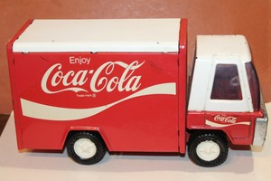 buddy l coca cola delivery truck
