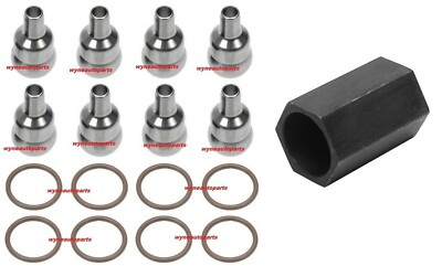 #ad High Pressure Oil Fuel Rail Ball Tube Repair Kit w Tool fit Ford E350 E450 6.0L $68.39