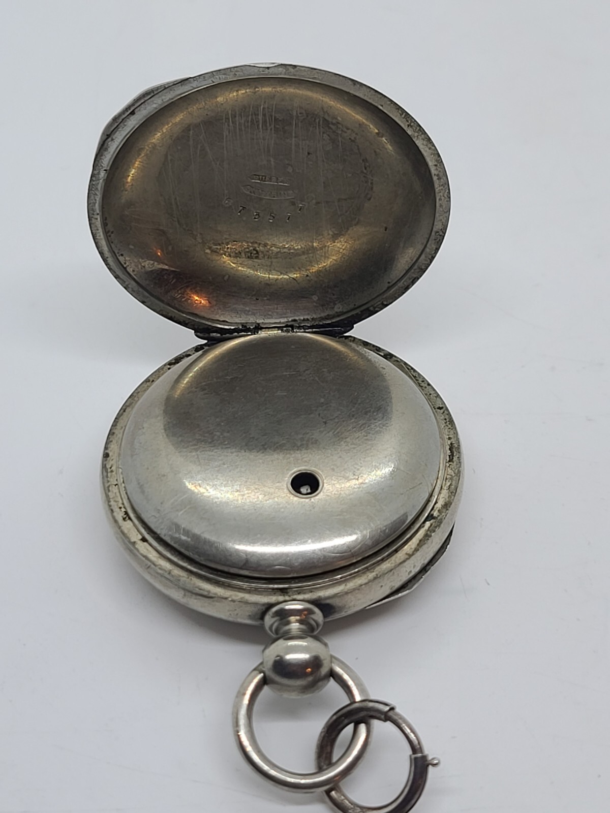 Antique Model 1877 WALTHAM Key Wind Victorian Gents Pocket Watch w