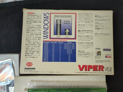 Diamond Viper VLB Veitek Power 9000 Graphics Card Boxed - Picture 8 of 8