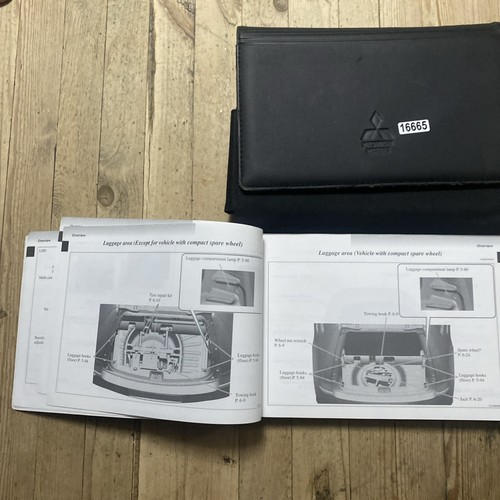 04-08 MITSUBISHI COLT OWNERS HANDBOOK MANUAL & WALLET 2006 Ref16665 DAMAGED - Picture 11 of 17