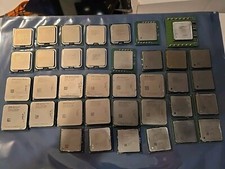 Vintage CPU Lot - Intel - AMD -  (Lot of 37) Athlon 64x2 - Sempron - Pentium 4