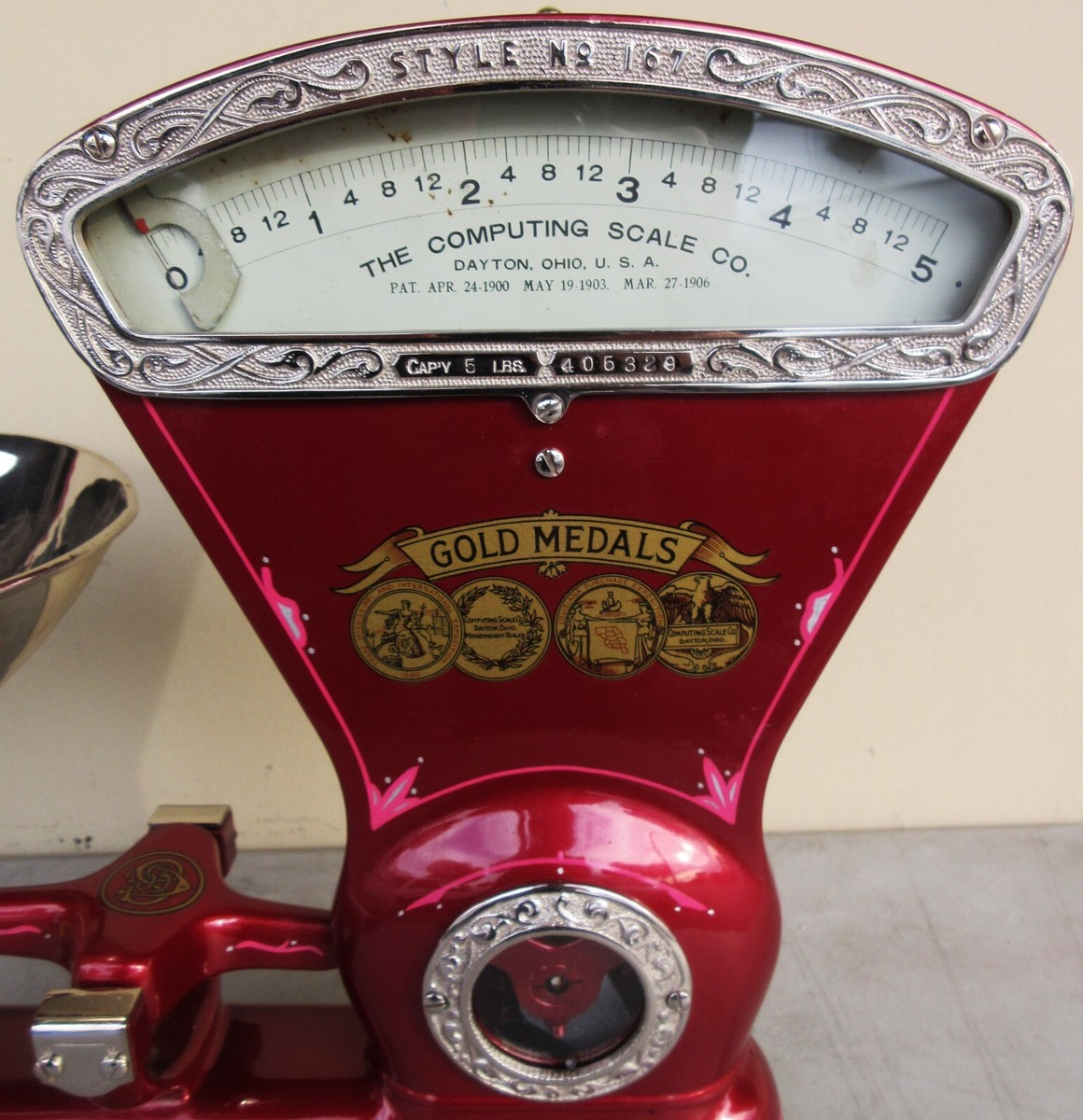 Dayton 5 lb Candy Scale Model 166 Fully Restored | eBay