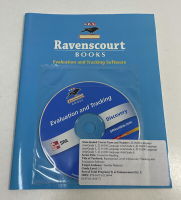 SRA Ravenscourt Level A Discovery Tracking & Evaluation Software - Grades 3-8