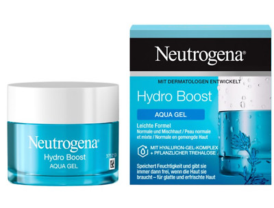   Neutrogena Hydro Boost Aqua Gel Gesichtscreme Hyaluron Feuchtigkeitsgel 50ml  