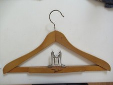 Vintage Wooden Nevco Diplomat Suit Pants Hanger 18 3/8" Wide