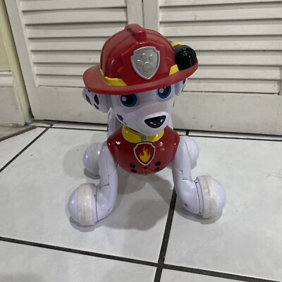 Zoomer Paw Patrol, Zoomer Marshall, Interactive Pup with Missions, Sounds and Ph