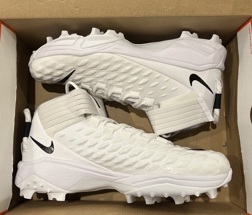 Nike Force Savage Pro 2 Shark White Football Cleats Size 13.5 WIDE - CK2823-100 - Picture 2 of 7
