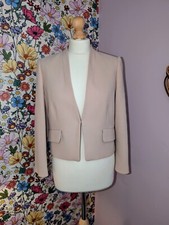 Lk Bennett Jk Rosie Jacket Blush Nude Pink Blazer Wedding Mother Of The Bride 12