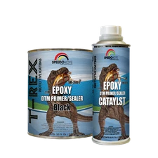Epoxy Fast Dry 2.1 low voc DTM Primer & Sealer Black Quart Kit, SMR-260B-Q/261-8