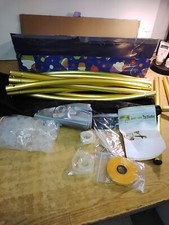 7.2Ft Gold Round Backdrop Stand Metal Balloon Arch Frame For Weddings, Birthday