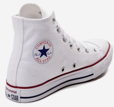 CONVERSE All Star Chuck Taylor Hi Top White Youth 3J253 Kids Canvas Shoes 