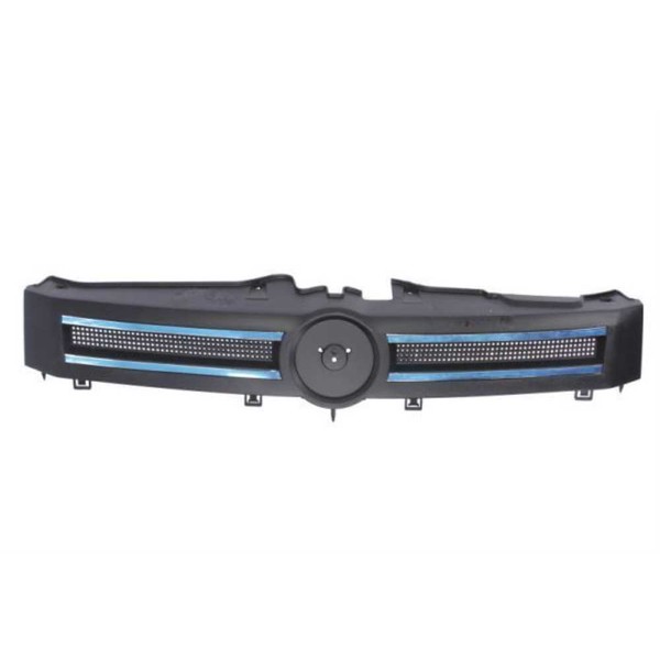 KüHlergrill KüHlergitter Chrom Schwarz FüR Fiat Panda 169 169_-image