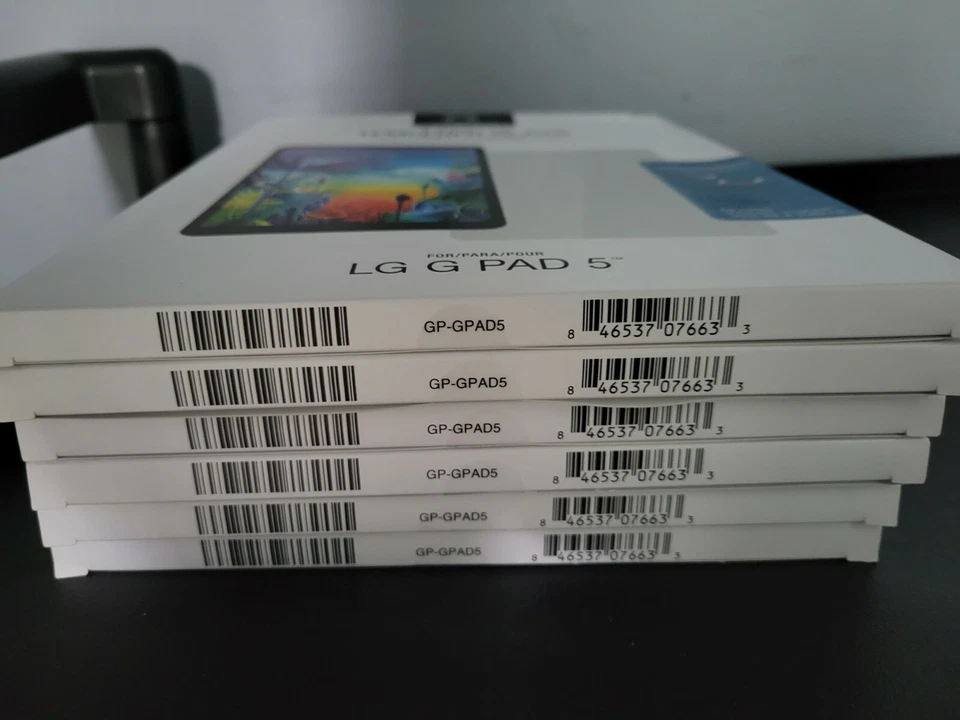 NEW Lot of 6 T Mobile Quikcell LG G Pad5 Premium Tempered Glass Screen Protector - Image 3 of 4