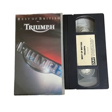Best of British Triumph - Motorbikes - PAL VHS Video Tape
