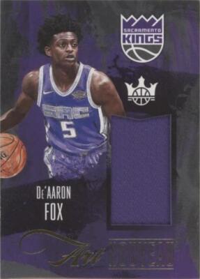 PANINI TOTALLY2017-18ディアロンフォックス 2017-18 Panini Court Kings - De'Aaron Fox #AN-DF for sale | eBay