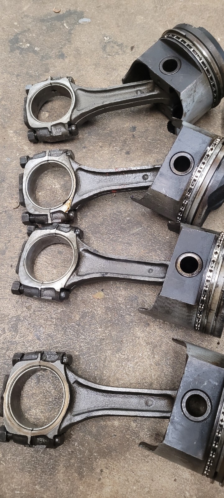 Factory TRW GM BBC L78 396 375HP STD. Bore Aluminum Pistons GM