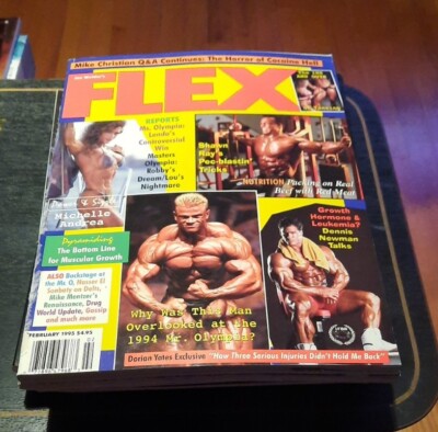 Joe Weider's FLEX MAGAZINE February 1995